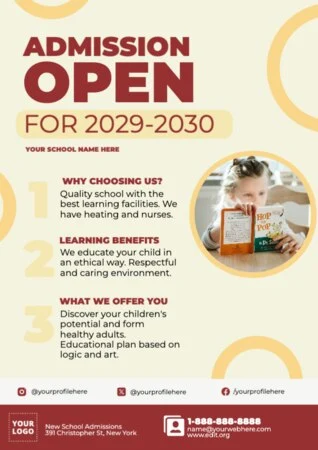 Editar um anúncio de matrícula aberta