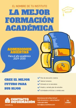 Edita un anuncio de matrícula abierta