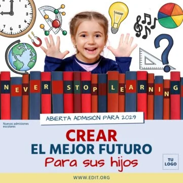 Edita un anuncio de matrícula abierta