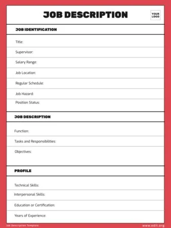Edit a Job Spec template