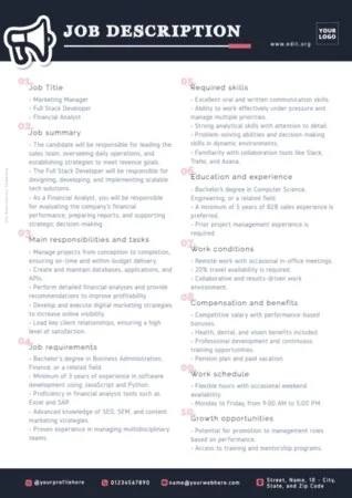 Edit a Job Spec template