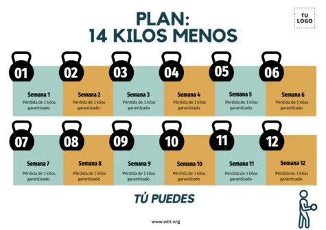 Edita un cartel de Fitness