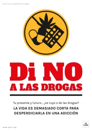 Edita carteles antidrogas