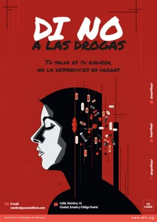 Edita carteles antidrogas