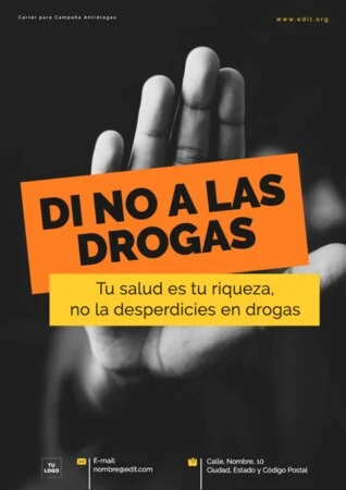 Edita carteles antidrogas