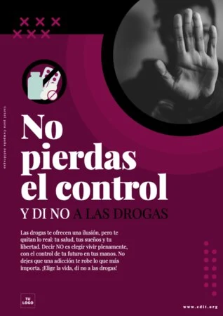Edita carteles antidrogas