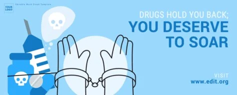 Edit a No Drugs Sign