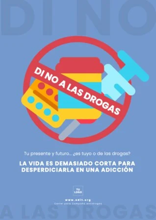 Edita carteles antidrogas