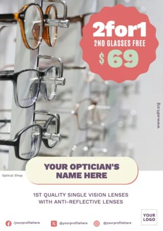 Edit an Optical Store banner