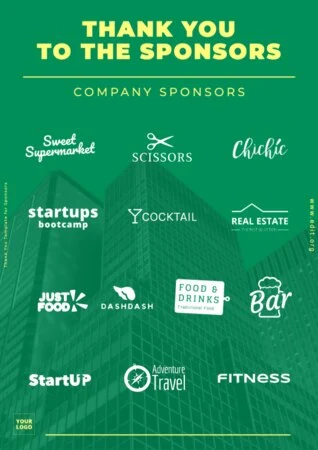 Edit a Flyer for Sponsorship