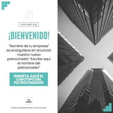 Edita un cartel para patrocinio