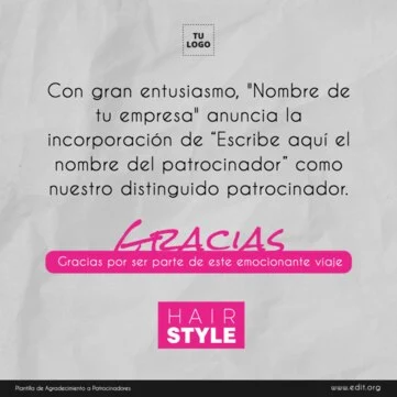 Edita un cartel para patrocinio