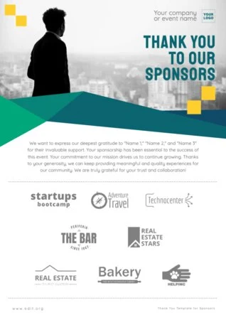 Edit a Flyer for Sponsorship