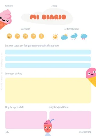 Edita un registro de emociones