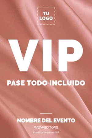 Edita un pase VIP