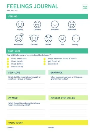 Edit an Emotions Tracker
