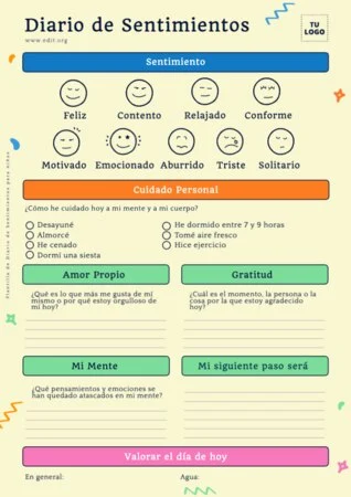 Edita un registro de emociones