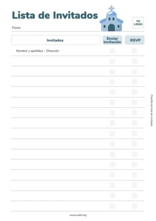 Edita una Lista de Invitados
