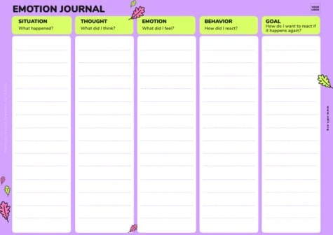 Edit an Emotions Tracker