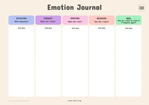 Edit an Emotions Tracker