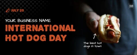 Edit a Hot Dog flyer