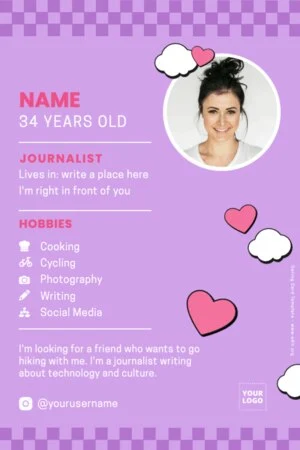 Edit a Speed Dating Template