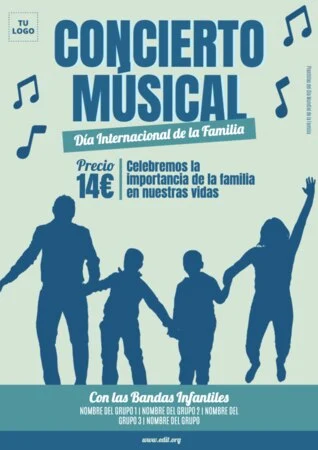 Edita flyers del Día de la Familia