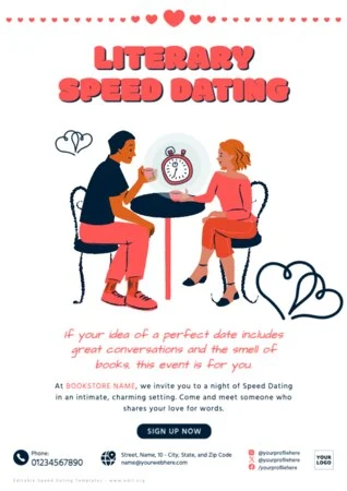 Edit a Speed Dating Template