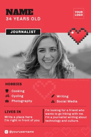 Edit a Speed Dating Template