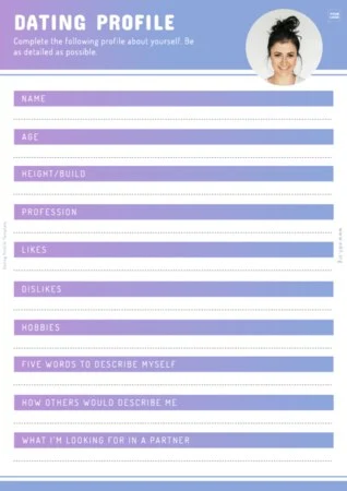 Edit a Speed Dating Template