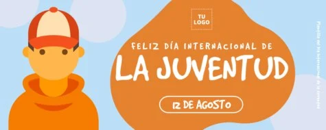 Edita un flyer del Día de la Juvetud