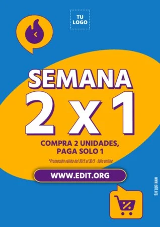 Editar una plantilla 2x1