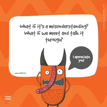 Edit a Creative Sorry Card