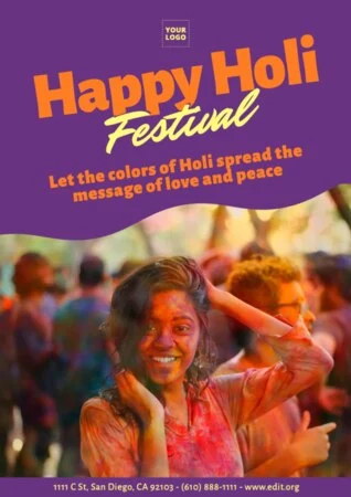 Edit a Holi template