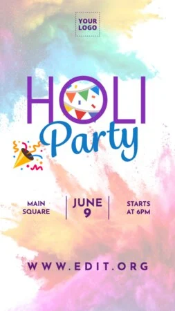 Edit a Holi template