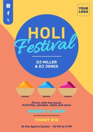 Edit a Holi template