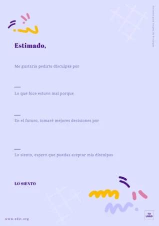 Edita una tarjeta de perdón