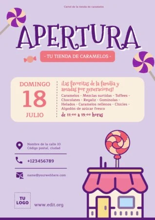 Edita un flyer de Chuches