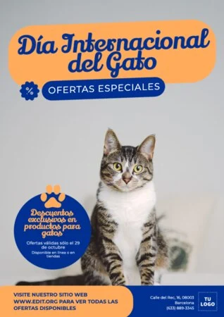 Editar una plantilla del Dia del Gato