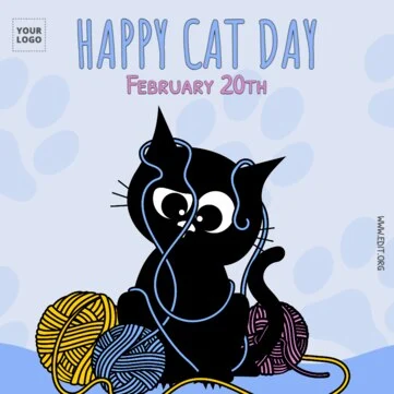 Edit a Cat Day design