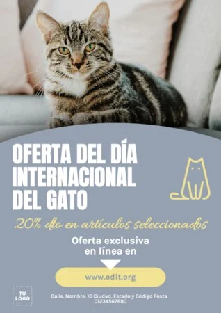 Editar una plantilla del Dia del Gato