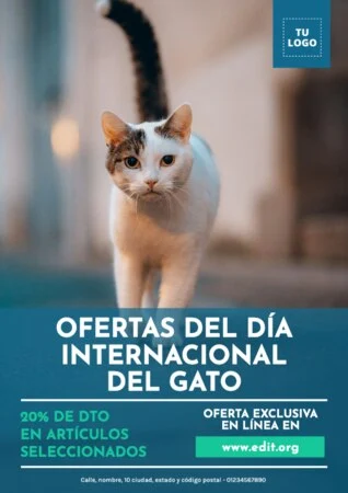 Editar una plantilla del Dia del Gato