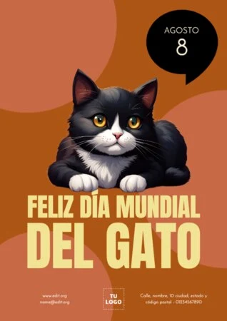Editar una plantilla del Dia del Gato