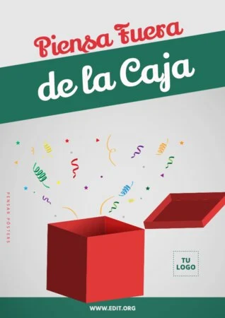 Edita un cartel para pensar