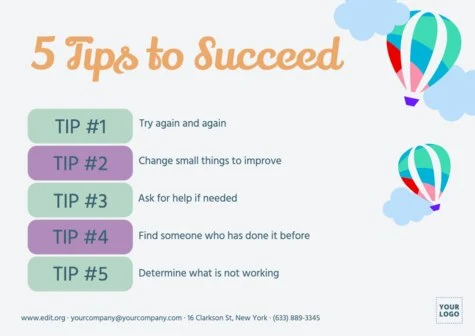 Edit a think big poster