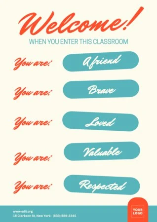 Edit a think big poster