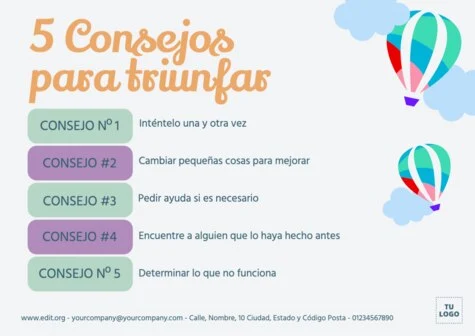 Edita un cartel para pensar