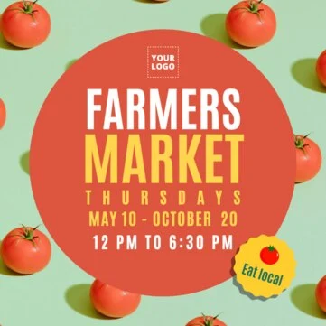 Edit a Farm Market flyer