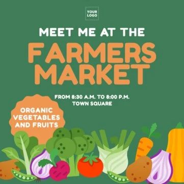 Edit a Farm Market flyer