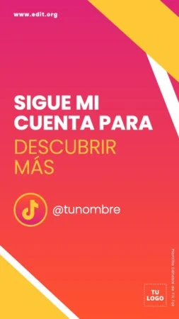 Edita una plantilla de TikTok